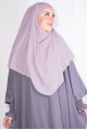Medine İpeği Orta Boy Sufle Khimar Pudra Pembesi Medine İpeği Orta Boy Sufle Khimar Pudra Pembesi