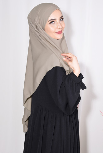 Medine İpeği Orta Boy Sufle Khimar Taşrengi Medine İpeği Orta Boy Sufle Khimar Taşrengi