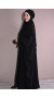 Medine İpeği Şal Elbise Takım Siyah