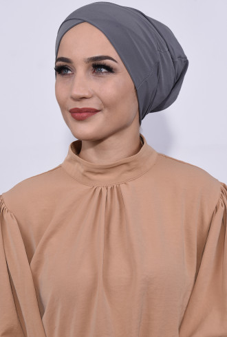 Önü Çapraz Boru Bone Gri Önü Çapraz Boru Bone Gri