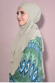 Orta Boy Sufle Khimar Şal Krem Orta Boy Sufle Khimar Şal Krem