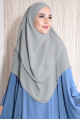 Orta Boy Sufle Khimar Şal Taşrengi Orta Boy Sufle Khimar Şal Taşrengi