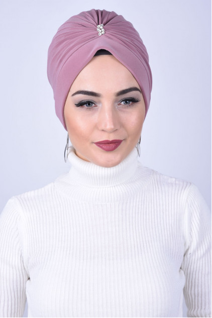 Ortadan Taşlı Jewelled Bone Gül Kurusu Ortadan Taşlı Jewelled Bone Gül Kurusu