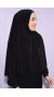 Peçeli Hijab Siyah