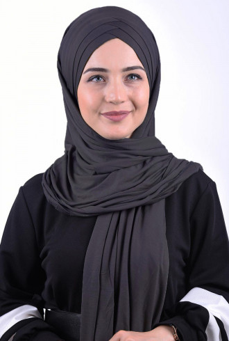 Penye 3 Bantlı Hazır Şal Füme Penye 3 Bantlı Hazır Şal Füme