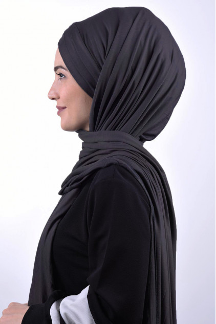 Penye 3 Bantlı Hazır Şal Füme Penye 3 Bantlı Hazır Şal Füme