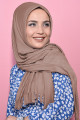 Pliseli Hijab Şal Vizon Pliseli Hijab Şal Vizon