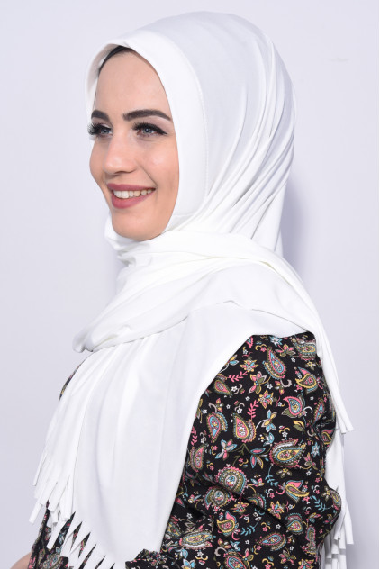 Pratik Hijab Şal Ekru