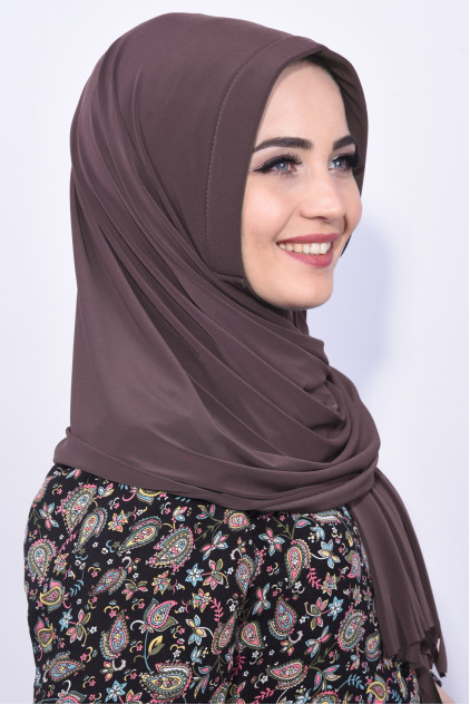 Pratik Hijab Şal Vizon