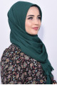 Pratik Hijab Şal Zümrüt Yeşili