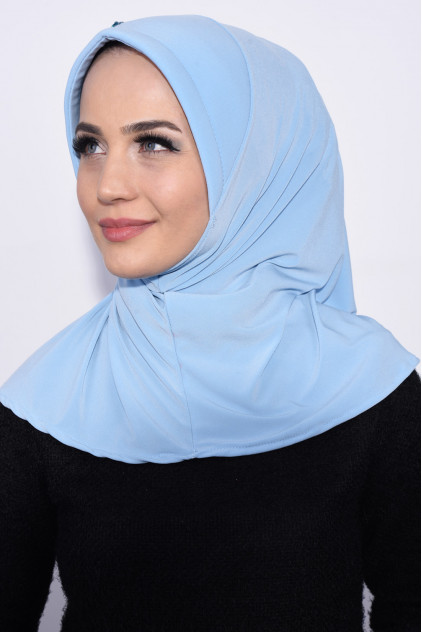 Pratik Pullu Hijab Bebe Mavisi