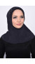Pratik Pullu Hijab Füme