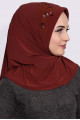 Pratik Pullu Hijab Kiremit