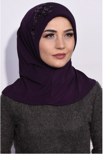 Pratik Pullu Hijab Mor Pratik Pullu Hijab Mor