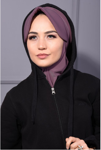Spor Şapka Scarf Koyu Gül Kurusu Spor Şapka Scarf Koyu Gül Kurusu