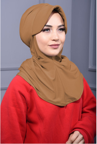 Spor Şapka Scarf Taba Spor Şapka Scarf Taba