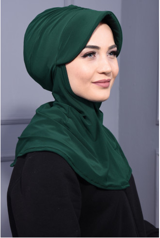 Spor Şapka Scarf Zümrüt Yeşili Spor Şapka Scarf Zümrüt Yeşili