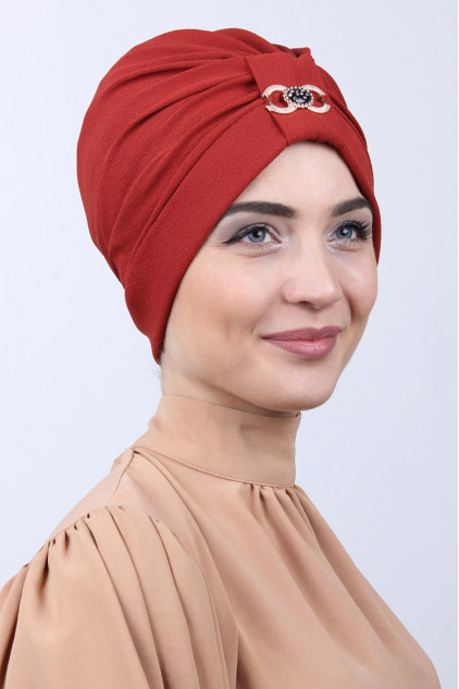Tokalı Çift Taraflı Bone Kiremit Tokalı Çift Taraflı Bone Kiremit