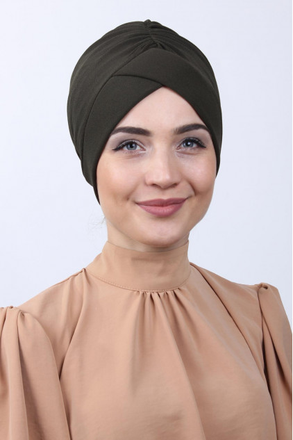 Tokalı Çift Taraflı Bone Haki Yeşili Tokalı Çift Taraflı Bone Haki Yeşili