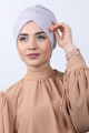Tokalı Çift Taraflı Bone Gri Gümüş Tokalı Çift Taraflı Bone Gri Gümüş