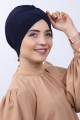 Tokalı Çift Taraflı Bone Lacivert Tokalı Çift Taraflı Bone Lacivert
