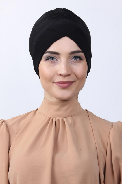Tokalı Çift Taraflı Bone Siyah Tokalı Çift Taraflı Bone Siyah