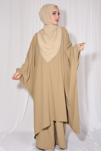 Tunik Pantolon 2'li Takım Karamel Tunik Pantolon 2'li Takım Karamel