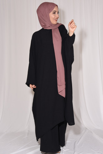 Tunik Pantolon 2'li Takım Siyah Tunik Pantolon 2'li Takım Siyah